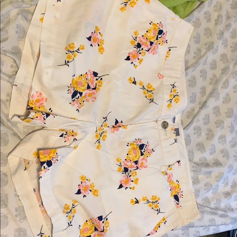 Old Navy Flower Shorts